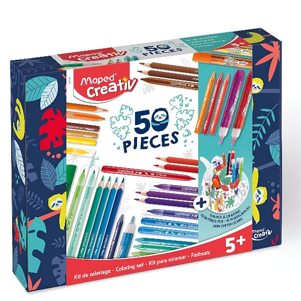 Creative Colouring Kit 50pcs + 1 Activity