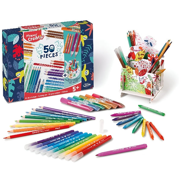 Creative Colouring Kit 50pcs + 1 Activity alternate