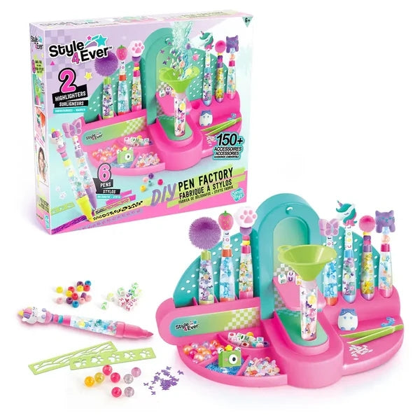 Canal Toys DIY Pen Factory Activity Set, 150+ Accessories