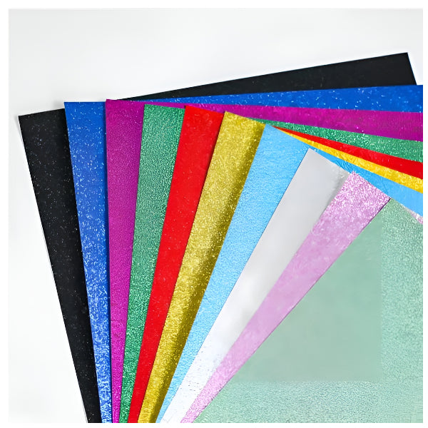 Papel Goma Eva A4 Glitter Foam Colored Paper Sheets