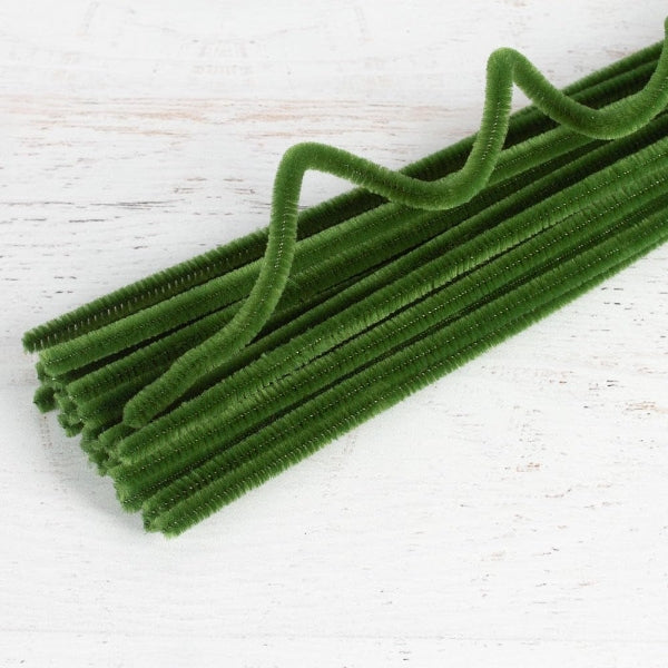 Green Craft Pipe Cleaners – Pack Of 20 alternate