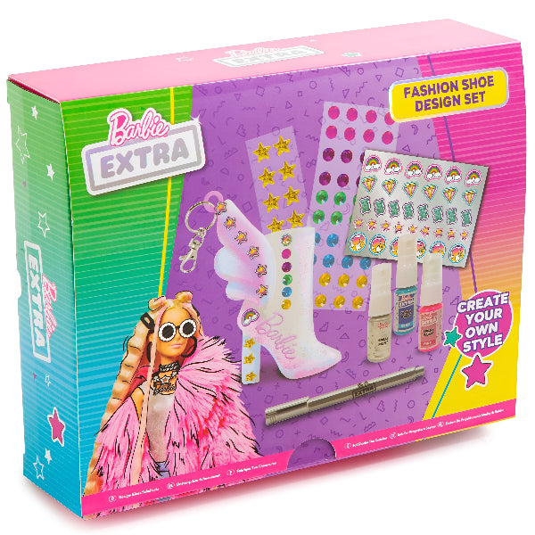 Barbie Extra Fashion Shoe Designer Creative Craft Kit For Kids