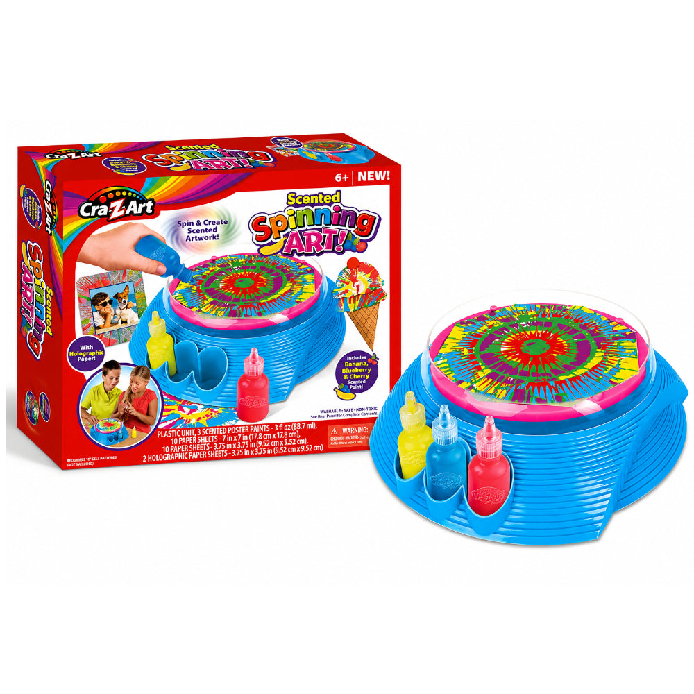 Cra-Z-Art Scented Spinning Art Creative Paint Set