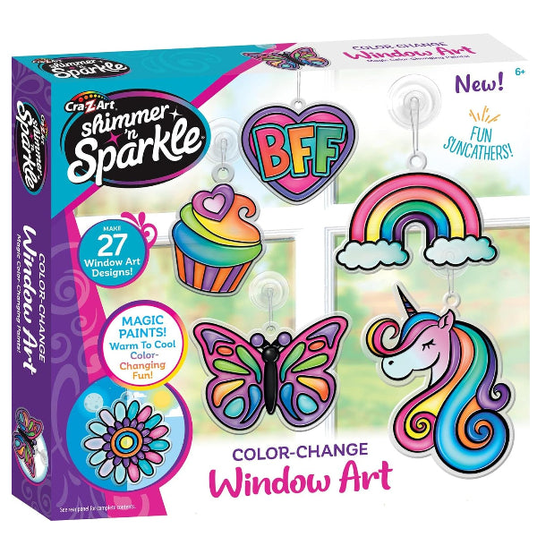 Shimmer N Sparkle Colour Changing Window Art