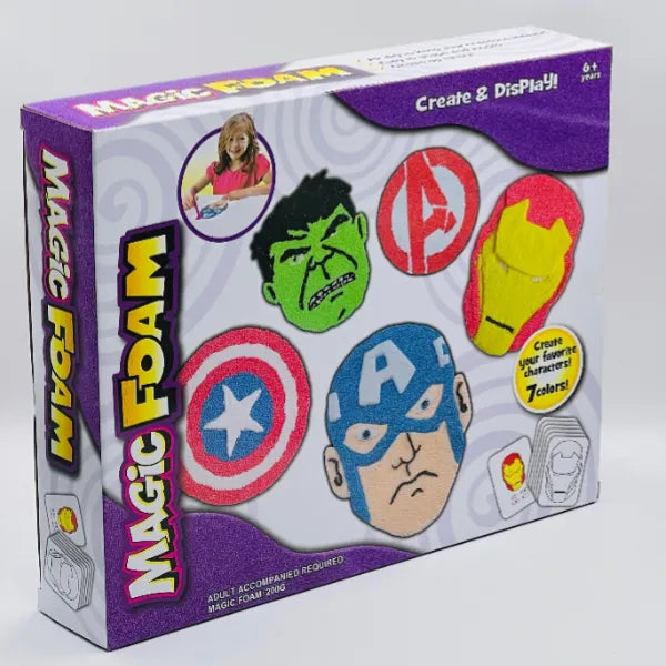Marvel Avengers Magic Foam Character Pack