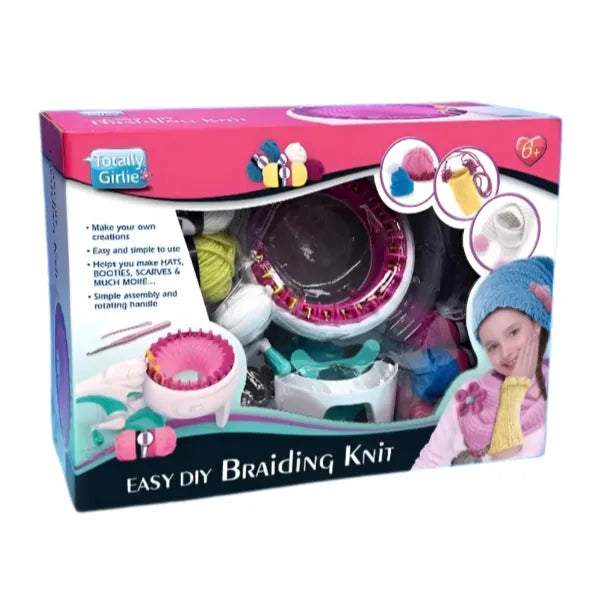 Totally Girlie Easy DIY Braiding Knit