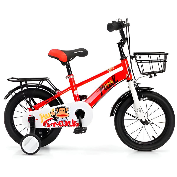 Paul Frank Glossy Kids Bicycle - 14 Inch - Red