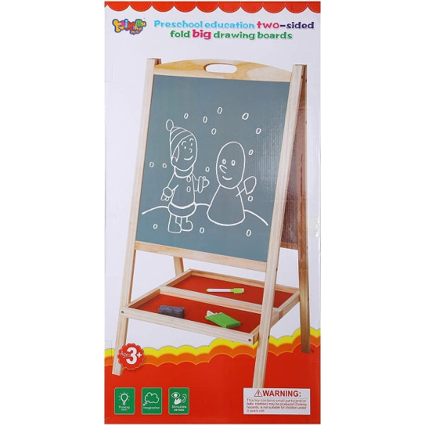 Multifunctional Double Sided Magnetic Drawing Board - 90CM