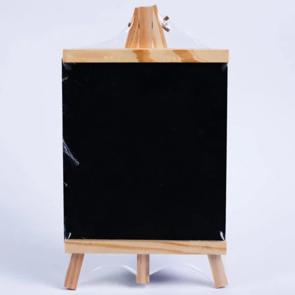 Wooden Black Board With Stand-A4 Size