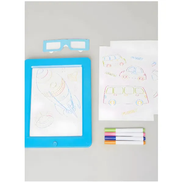 Glow Drawing Board With 3D Glass alternate