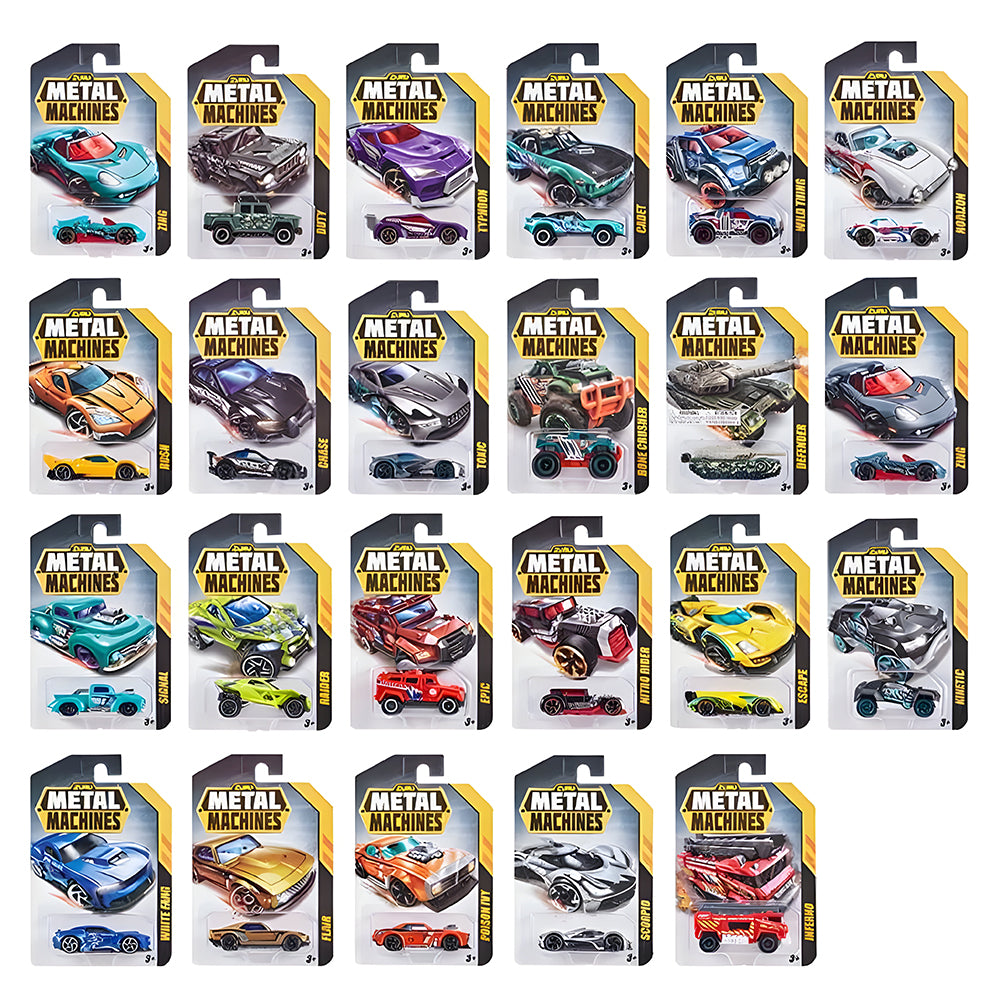 Zuru Metal Machines 1:64 Die-Cast Car Toy Assorted - (Includes 1 Car) - Dcet71