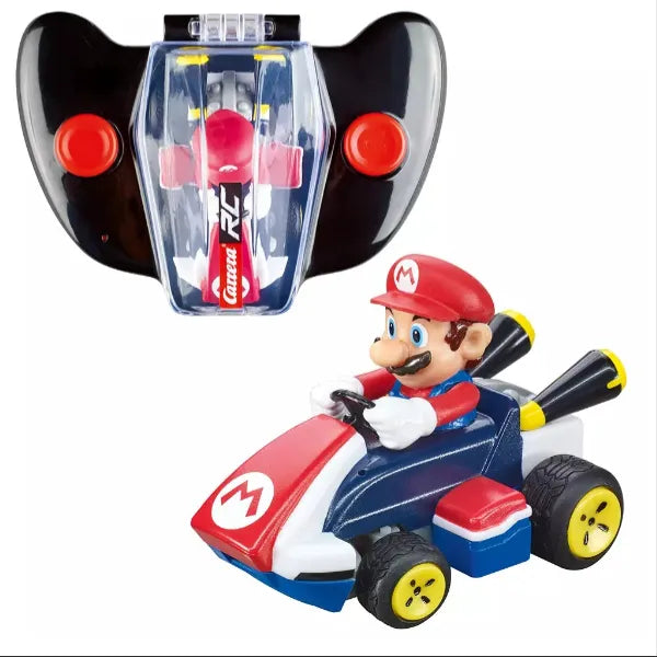 Carrera RC Nintendo Mario Kart 2.4 GHz Mini Collectible Radio Remote Control Toy Car Vehicle-Mario