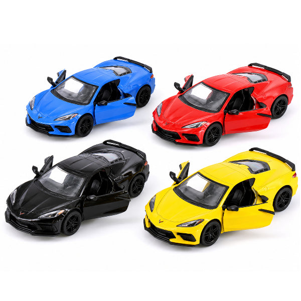 Chevrolet Corvette 1:36 Diecast Model Car Toy-Assorted Colors- (1 Pieces Only )