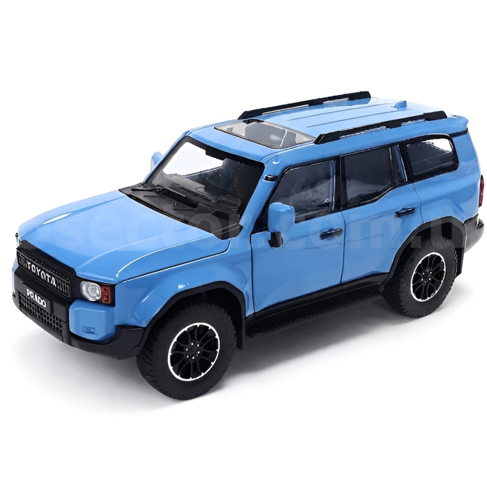 Toyota Land Cruiser Prado 1:12 Scale Die-Cast Model Car – Blue