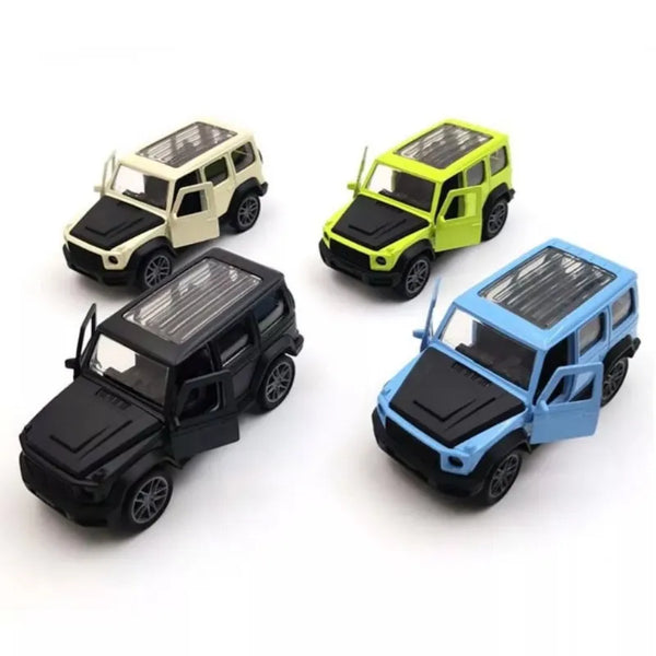 Die-Cast 1:36 Mercedes G-Wagon Pull Back Toy Car For Kids -Assorted Colors-1 pcs Set