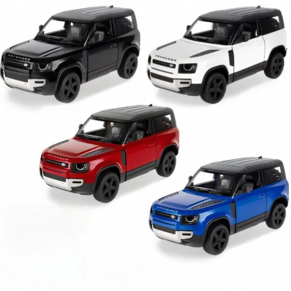 Die-Cast 1:36 Scale Land Rover Defender Car- 1 Pieces Set