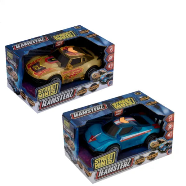 Teamsterz Street Minis Colour Change Light Up Car For Kids-Assorted