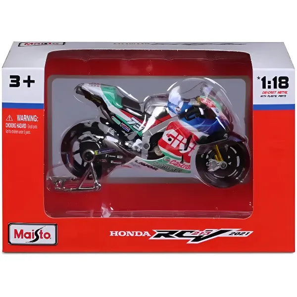 Maisto 1:18 LCR Honda 2021 GP Racing – Die-Cast Motorcycle Model