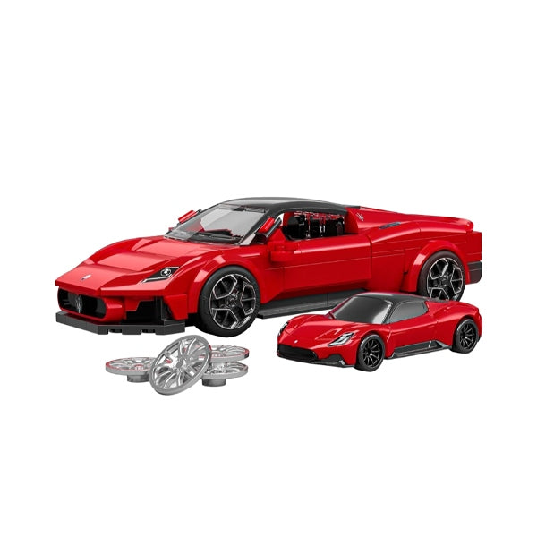 Mattel Brick Shop Hot Wheels Speed Maserati MC20 Building Set 250Pcs alternate