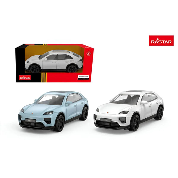 Rastar Porsche Macan Die-Cast Model Car – Scale 1:43 Assorted 1 Piece Set