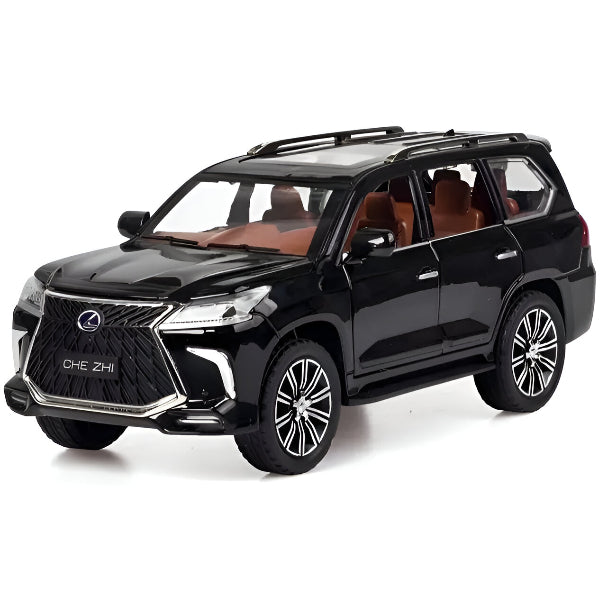 1:24 Scale Lexus 570- Alloy Diecast Metal Collectible Car-Black(DCWD102)