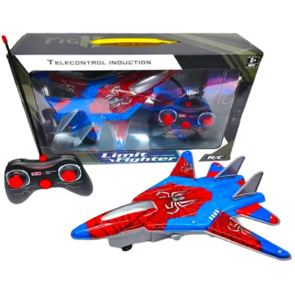 Spiderman Remote Control Aircraft Jet (DEQL27)