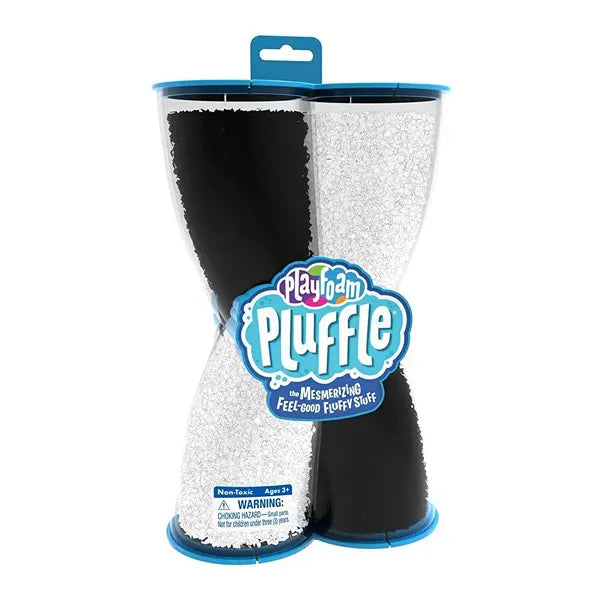 Playfoam Pluffle Twist من Educational Insights – رغوة إبداعية باللونين الأسود والأبيض (DGFS180)