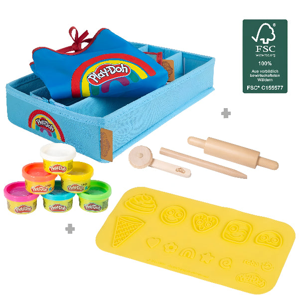 Roba × Play-Doh Creative Play Mat With Apron For Children alternate