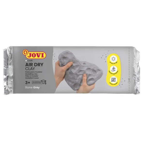 Jovi Air-hardening Modelling Clay 250g Grey