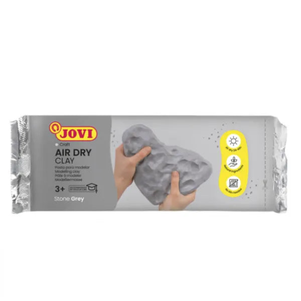 Jovi Air-hardening Modelling Clay 1000g Grey -