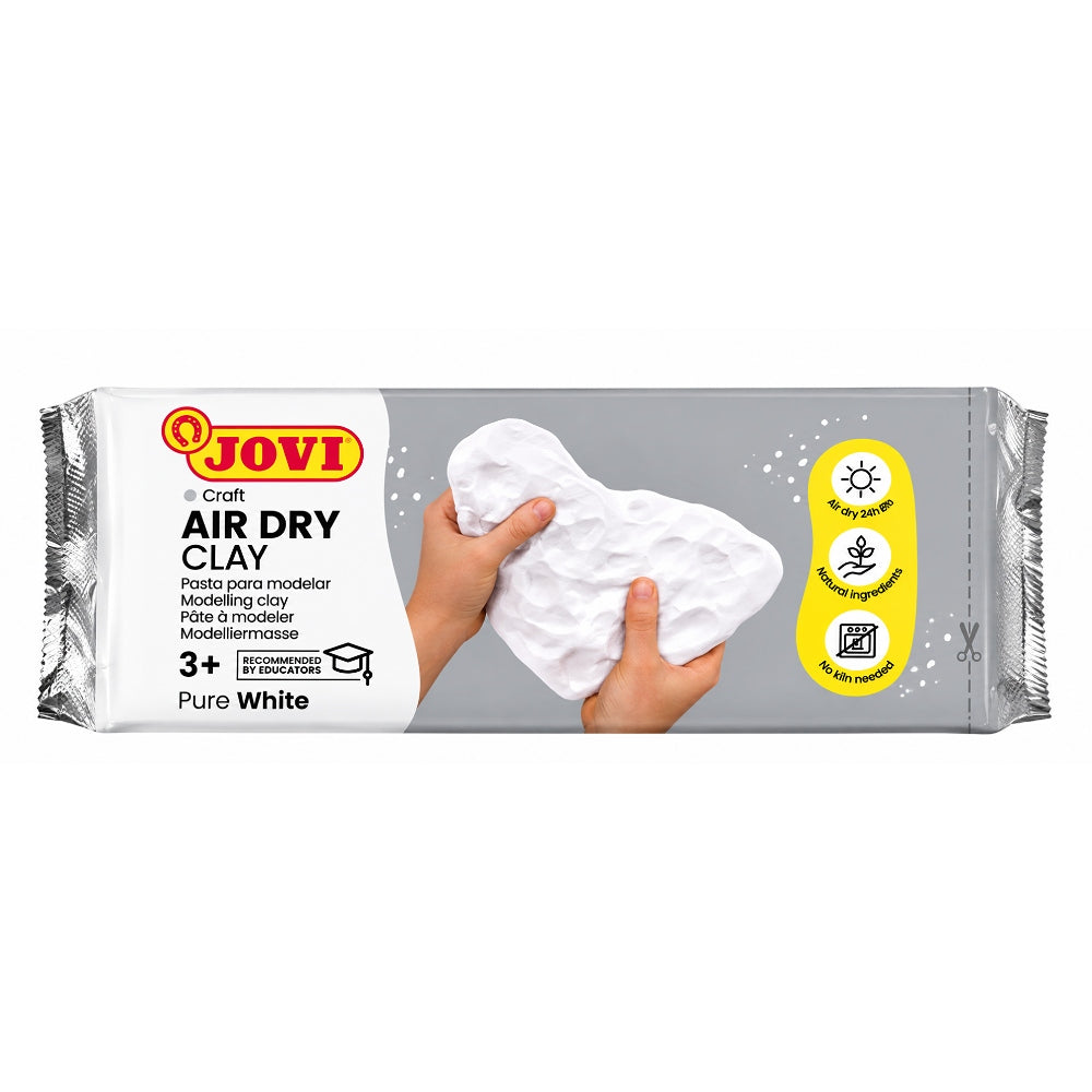 Jovi Air-Hardening Modelling Clay 1000g 3+ Years - White
