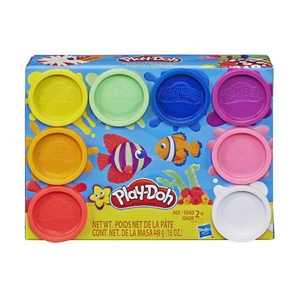 Play-Doh 8‑Pack Rainbow Non‑Toxic Modeling Compound (8 Colors)