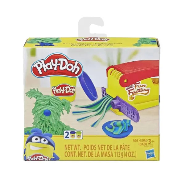 Play Doh Mini Fun Factory 7 Piece Play Set Dough Set