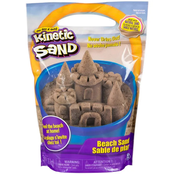 Kinetic Sand Moldable Beach Natural Sand