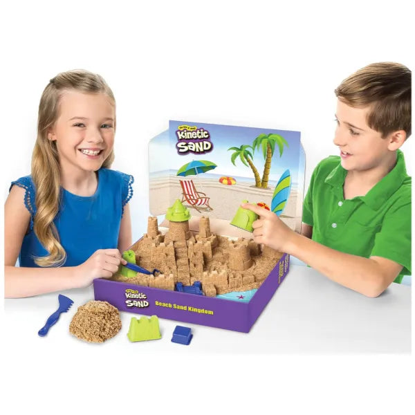 Kinetic Sand Beach Sand Kingdom Playset -3Lbs alternate