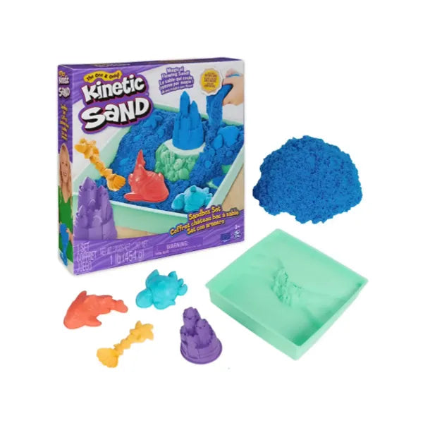 Kinetic Sandbox Set Playset For Kids-Assorted Colors