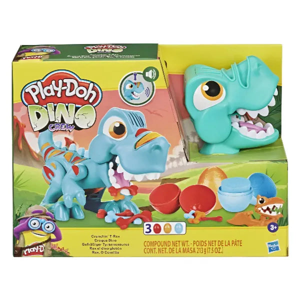 Play Doh Crunchin Tyrannosaurus Dino Crew Toy - (DGLT167)