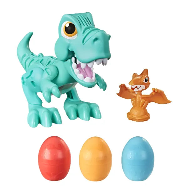 Play Doh Crunchin Tyrannosaurus Dino Crew Toy - (DGLT167) alternate