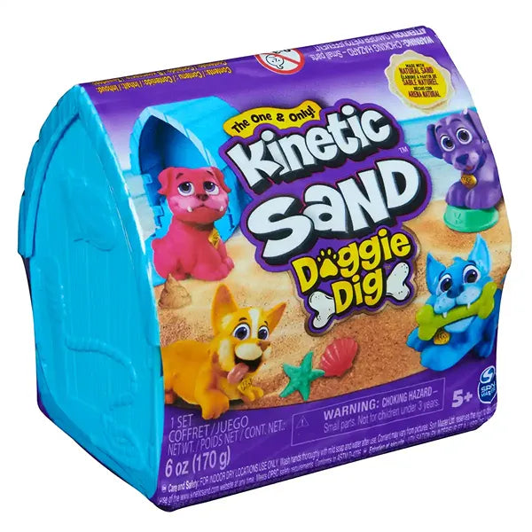 Kinetic Sand Doggie Dig – Dig & Find Surprise Toy (DGLT172)