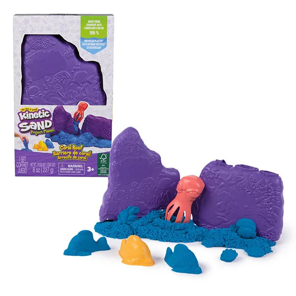 Kinetic Sand Coral Reef Hideout – Ocean Play Sand Set (DGLT174)