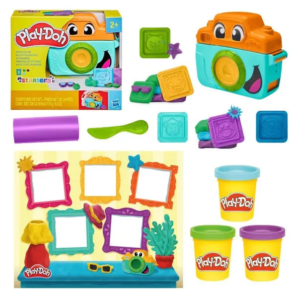 Play‑Doh Photo Fun Starter Set – Pretend Camera & Playmat Playset