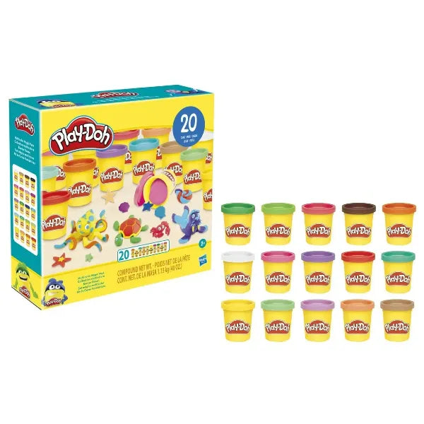 Play-Doh Multicolor Magic Pack – 20 Colors