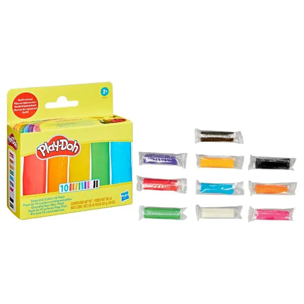 Play‑Doh Essential Colors 10‑Pack Refill Sticks