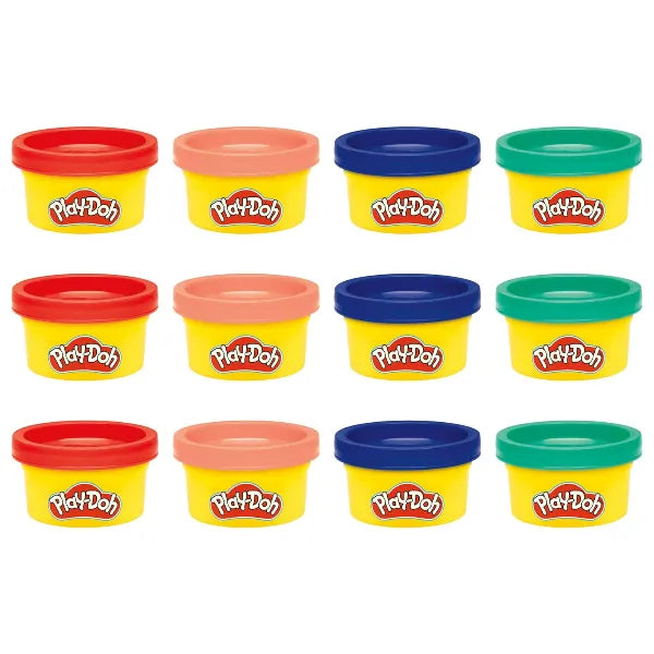 Play-Doh Treats & Favors 12-Pack – Shareable Mini Cans Set alternate
