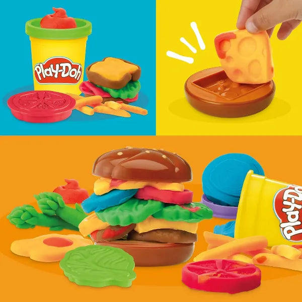 Play-Doh Grill Fun Playset – Burger Kitchen Toy for Kids alternate