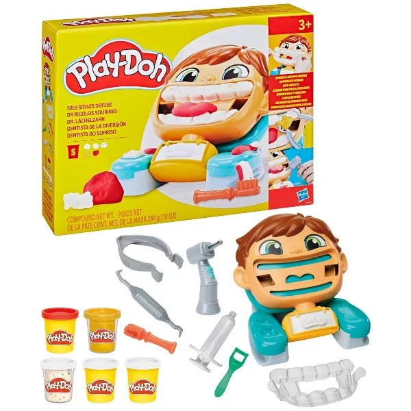 Play-Doh Silly Smiles Dentist Playset – Dentist Role Play Toy