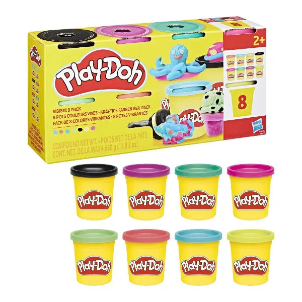 Play-Doh Vibrant Colors 8-Pack