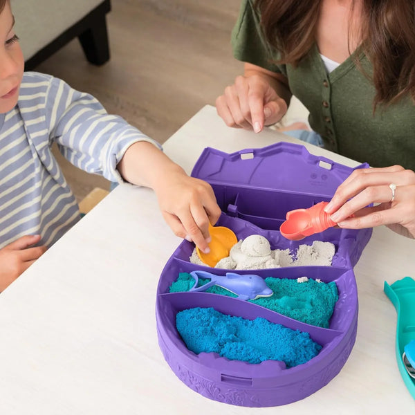 Kinetic Sand Project Planet Deep Sea with Sea Creature Tools for Kids alternate