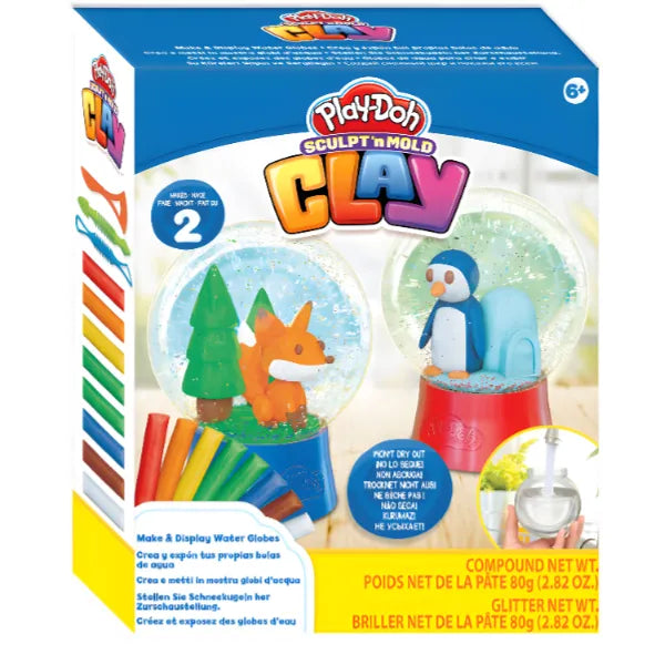 Play-Doh Sculpt n Mold Clay Make & Display Water Globes
