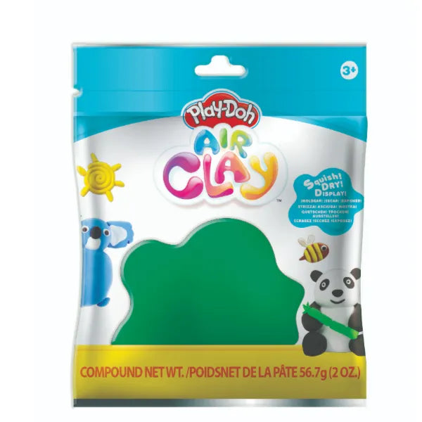 Play-Doh Air Clay Green Color 2oz